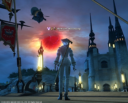 Dalamud Dwarfs The Airship